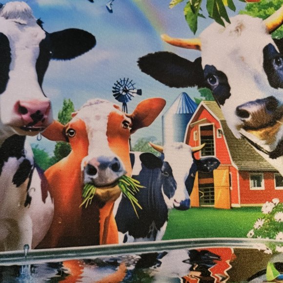 Cows On The Farm Mouse Pad - Picture 5 of 6